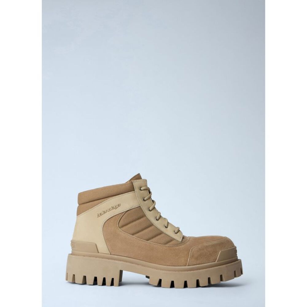 Balenciaga Men Low Strike Combat Boots - Picture 1 of 6